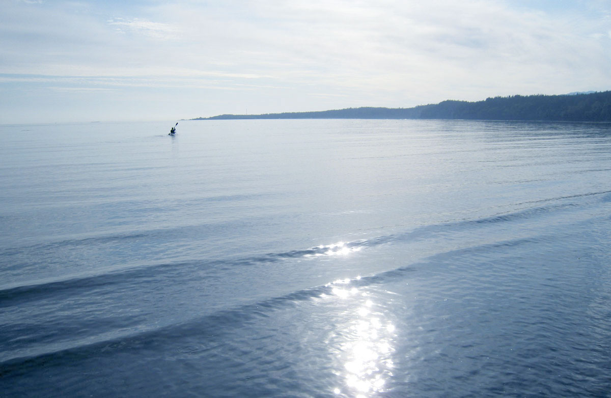 Strait Of Juan De Fuca Scenic Byway Located On The Olympic Peninsula
